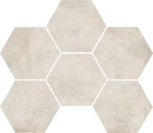 Vloertegel marazzi clays MM5N cotton hexagon 18