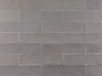 Wandtegel Revoir Paris atelier taupe glans 6,2x25