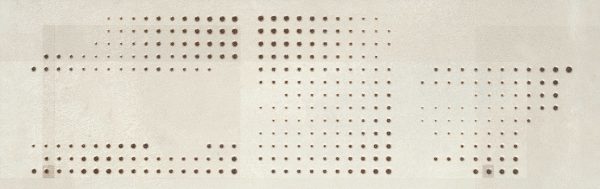 Wandtegel Grespania milenio decor blanco 31,5x100