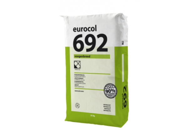 Eurocol 692 VOEGENBREED kleur Antraciet zak à 25kg