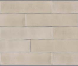 Wandtegel Revoir Paris atelier taupe mat 6,2x25