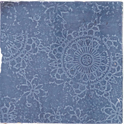Wandtegel vtwonen Craft Midnight Blue Glossy Decor 12,5x12,5