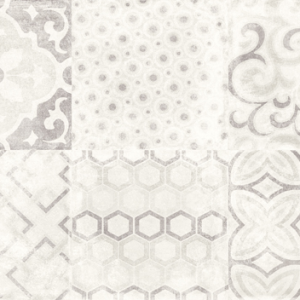 Wandtegel Ceramapolo Alpe Hidra Grey Decor 27x42 - Thuis in Tegels
