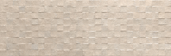 Vloertegel Ceramapolo Piazen Cubic Ivory Mat 30x90
