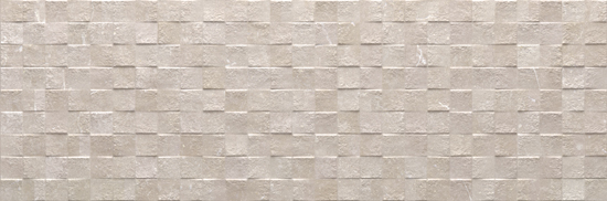 Vloertegel Ceramapolo Piazen Cubic Oyster Mat 30x90