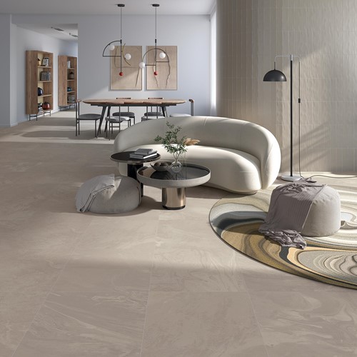 Wandtegels Salou Taupe Mate 8x31,5cm