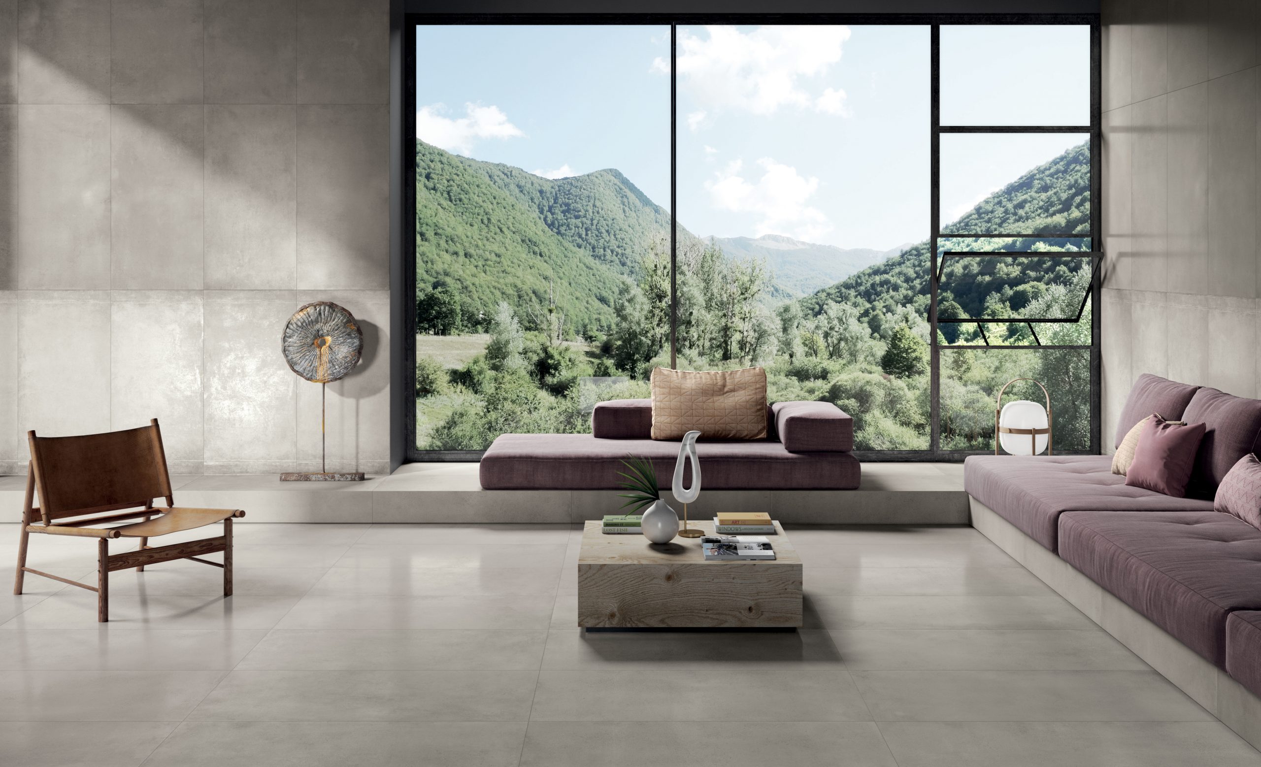 Vloertegels Cercom Infinity Ivory mat 100x100cm