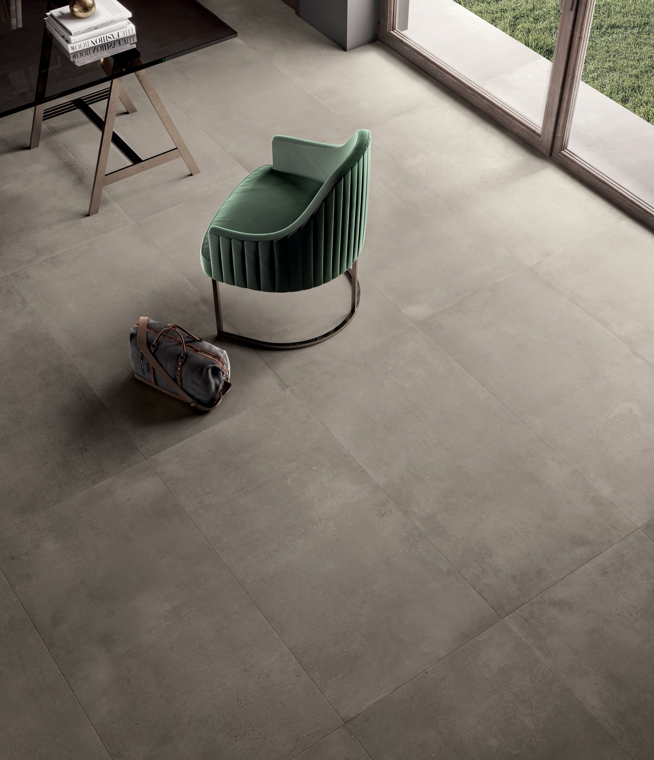 Vloertegels Cercom Infinity Sand mat 100x100cm