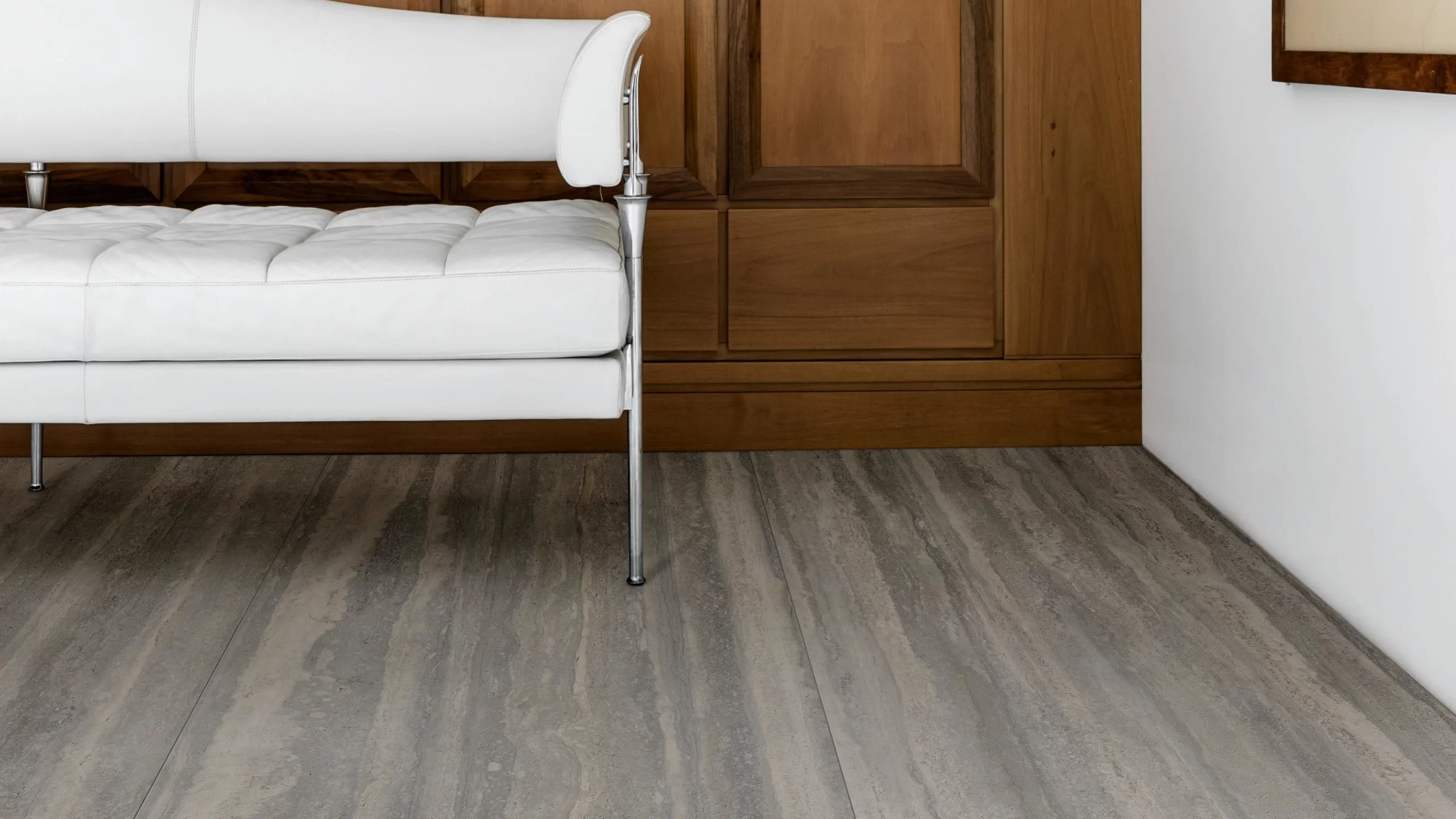 Vloertegels Marazzi Mystone Travertino Silver mat 60x60cm