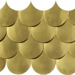 Mozaïek tegels Dune Materia Gold mat/glans 20x30cm - Thuis in Tegels