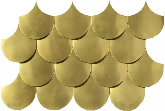 Mozaïek tegels Dune Materia Gold mat/glans 20x30cm
