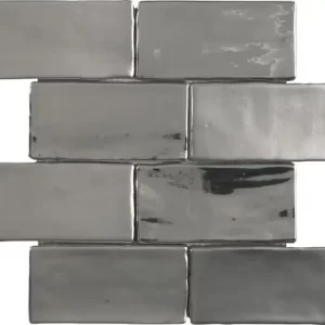Mozaïek tegels Dune Ceramic Zilver mat/glans 30x30cm - Thuis in Tegels