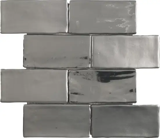 Mozaïek tegels Dune Ceramic Zilver mat/glans 30x30cm