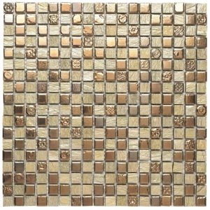 Mozaïek tegels Dune Ceramic Beige mat/glans 30x30cm - Thuis in Tegels