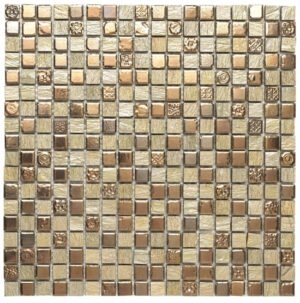 Mozaïek tegels Dune Ceramic Beige mat/glans 30x30cm - Thuis in Tegels