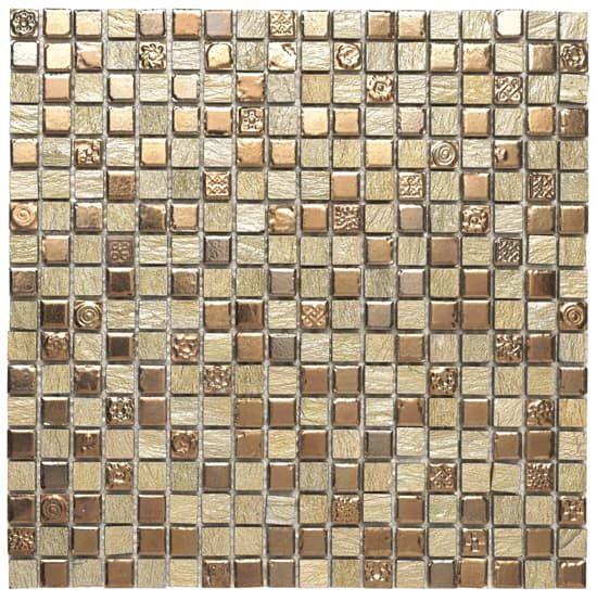 Mozaïek tegels Dune Ceramic Beige mat/glans 30x30cm
