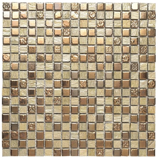 Mozaïek tegels Dune Ceramic Beige mat/glans 30x30cm