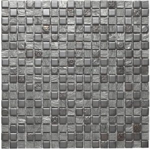 Mozaïek tegels Dune Ceramic Grijs mat/glans 30x30cm - Thuis in Tegels