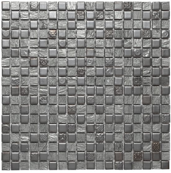 Mozaïek tegels Dune Ceramic Grijs mat/glans 30x30cm