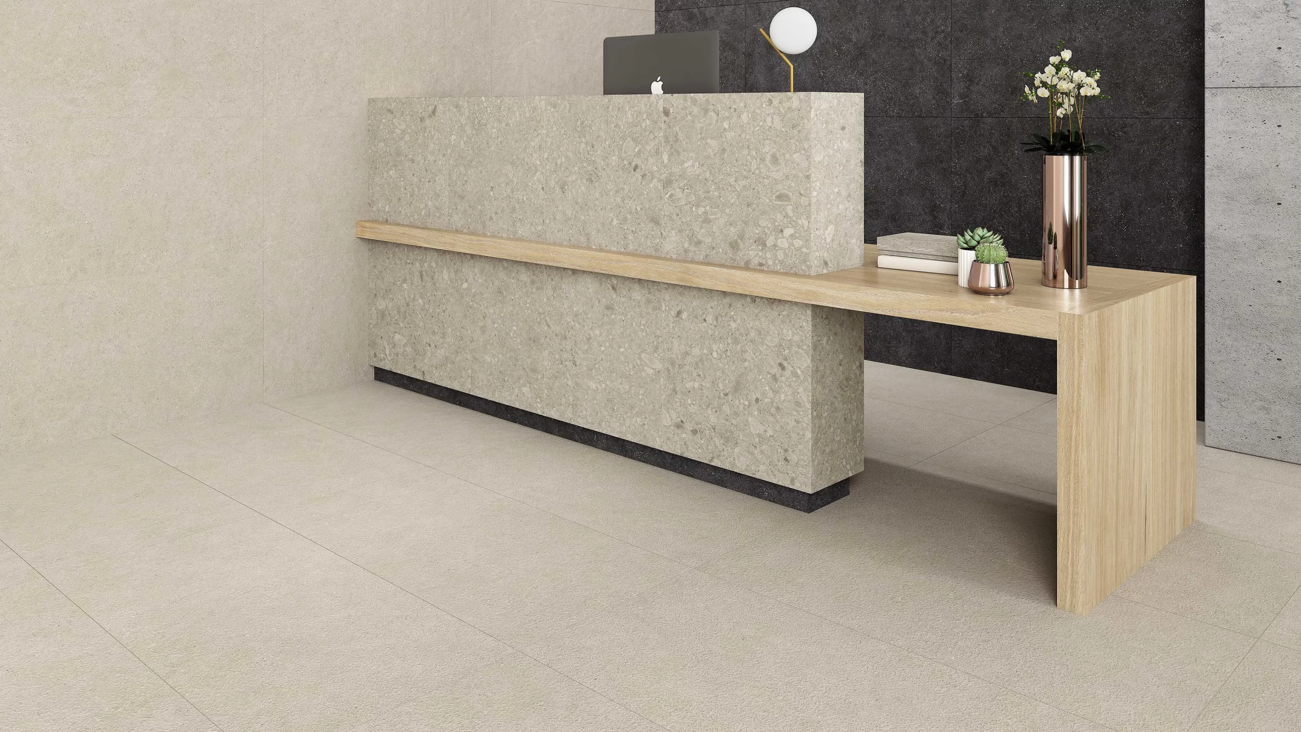 Vloertegel Beste Koop Flodsten Artic mat 60x60cm
