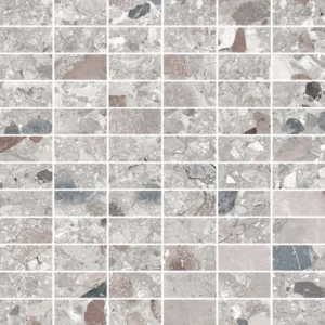 Composite Mozaïek Grey Brown Afmeting 30x30