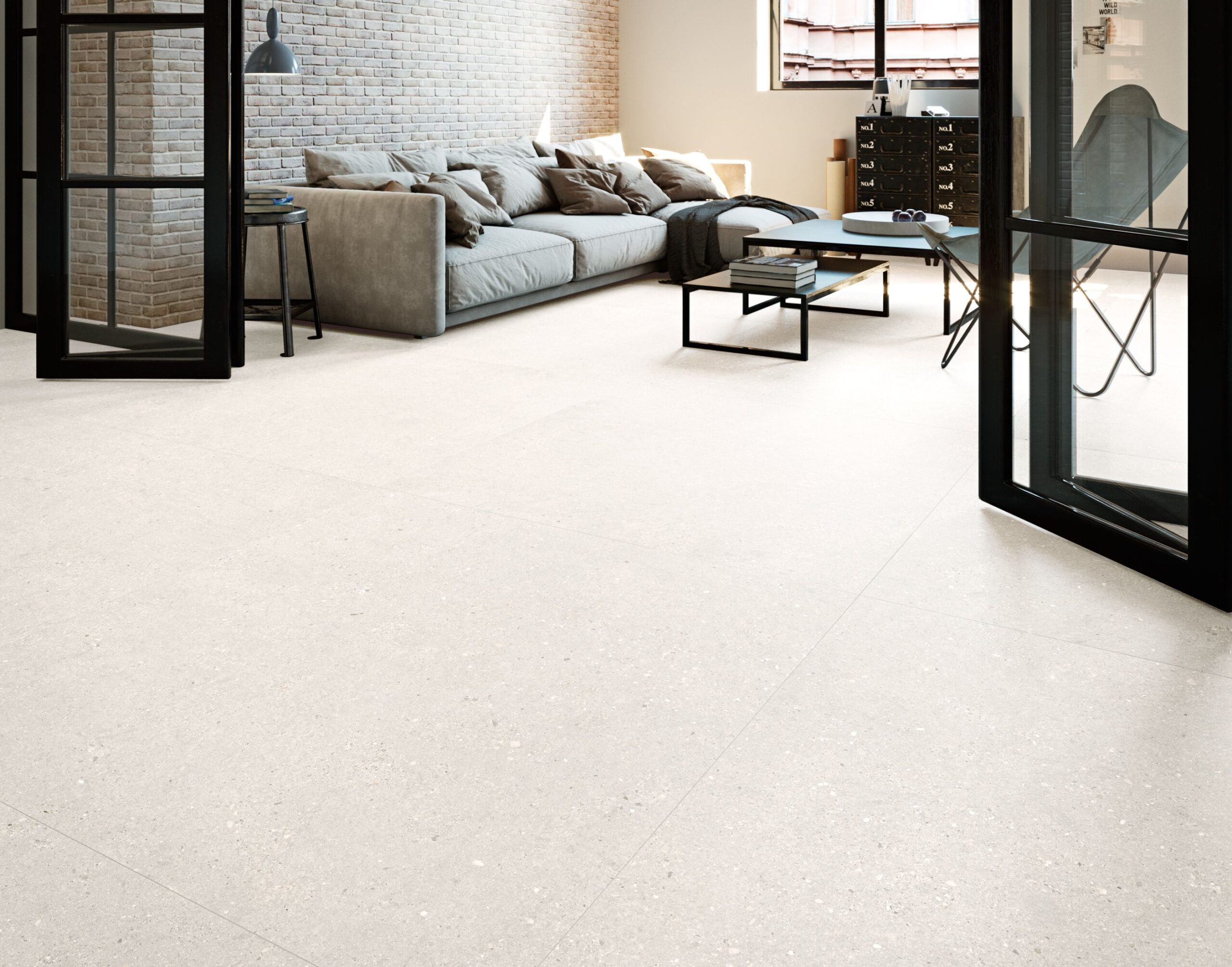Vloertegels Grespania Mitica Blanco 120x120cm