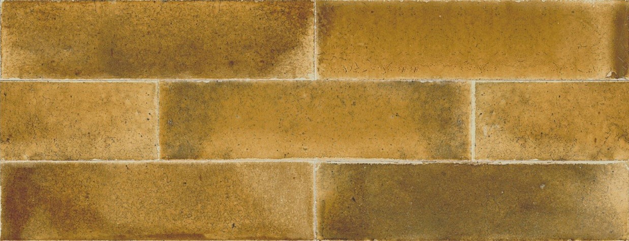 Wandtegels Jazba Yellow Brillo 6x24,6cm