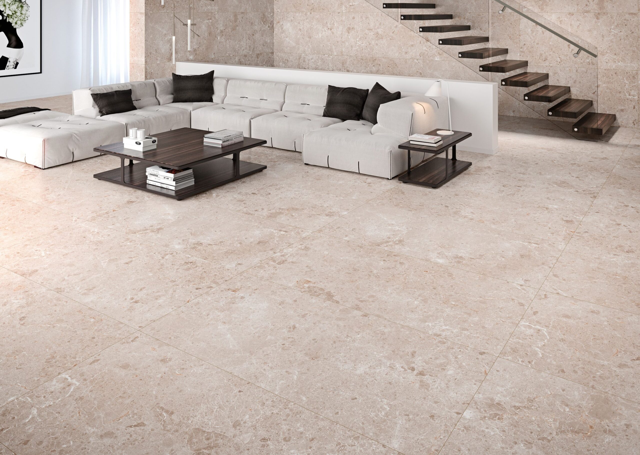 Vloertegels Grespania Artic Beige Natural 80x80cm