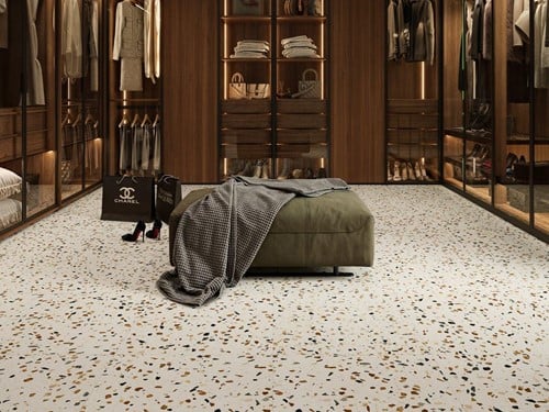 Vloertegels Revoir Paris Re-Bel Cognac 100x100