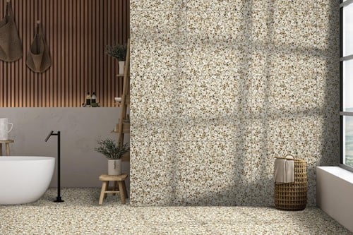 Vloertegels Revoir Paris Re-Bel Cuivre 100x100